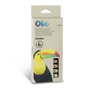 Tempera pe baza de ulei MOROCOLOR Primo MC000802, 12 culori
