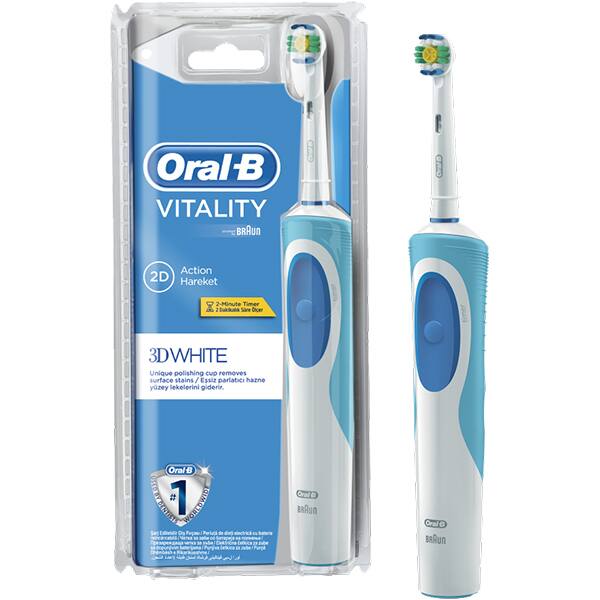 Periuta De Dinti Electrica Oral B Vitality D12 513 3d White 7600 Oscilatii Min Curatare 2d