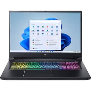 Laptop Gaming ACER Predator Helios 300 PH317-55-7295, Intel Core i7-11800H pana la 4.6GHz, 17.3" Full HD, 32GB, SSD 2TB, NVIDIA GeForce RTX 3070 8GB, Windows 11 Home, negru