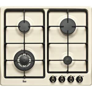 Plita incorporabila TEKA EH 60 4G AI AL TR CI VN, Gaz, 4 arzatoare, Wok, vanilla