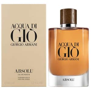 Apa de parfum GIORGIO ARMANI Acqua di Gio Absolu, Barbati, 125ml