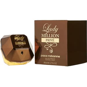 Apa de parfum PACO RABANNE Lady Million Prive, Femei, 80ml