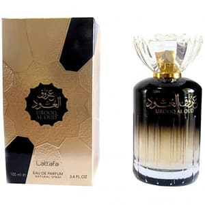 Apa de parfum LATTAFA PERFUMES Urooq Al Oud, Femei, 100ml