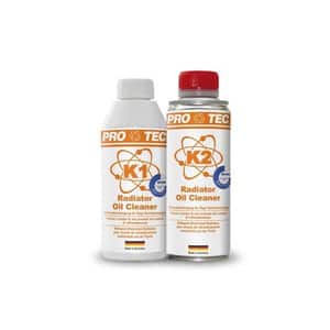 Kit indepartare ulei din instalatia de racire (2 componente), RADIATOR OIL CLEANER PROTEC
