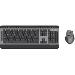 Kit tastatura si mouse PROMATE ProCombo-9, USB, negru