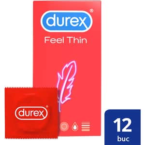 Prezervative DUREX Feel Thin, 12buc