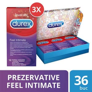 Prezervative DUREX Feel Intimate, 36buc