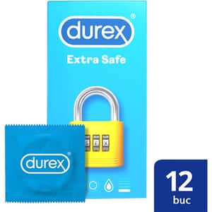 Prezervative DUREX Extra Safe, 12buc