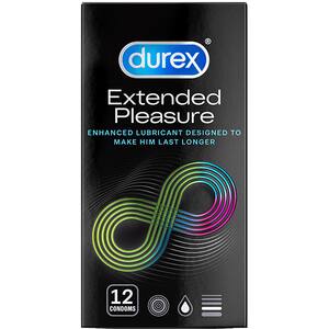 Prezervative DUREX Extended Pleasure, 12buc
