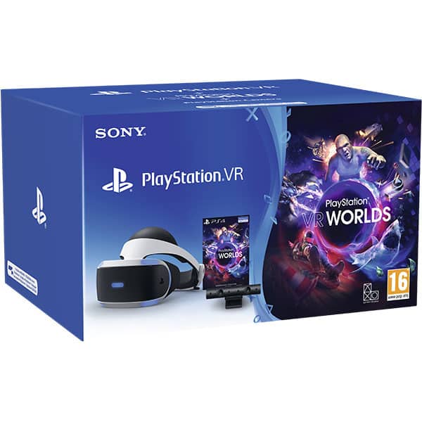 Pachet PlayStation VR + Camera PS + voucher VR Worlds