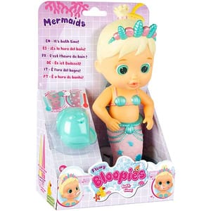 Papusa IMC TOYS Bloopies Sirena Flowy 99654, 18 luni+, multicolor