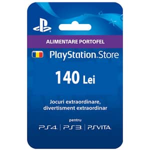 PlayStation Network Card 140 RON (PSN)