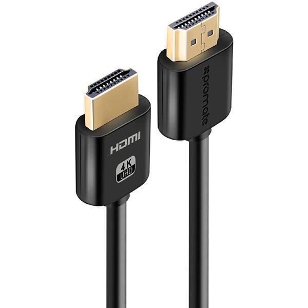 Criticize Unpacking Walnut Cablu HDMI PROMATE ProLink4K2-500, 5m, vers 2.0, negru