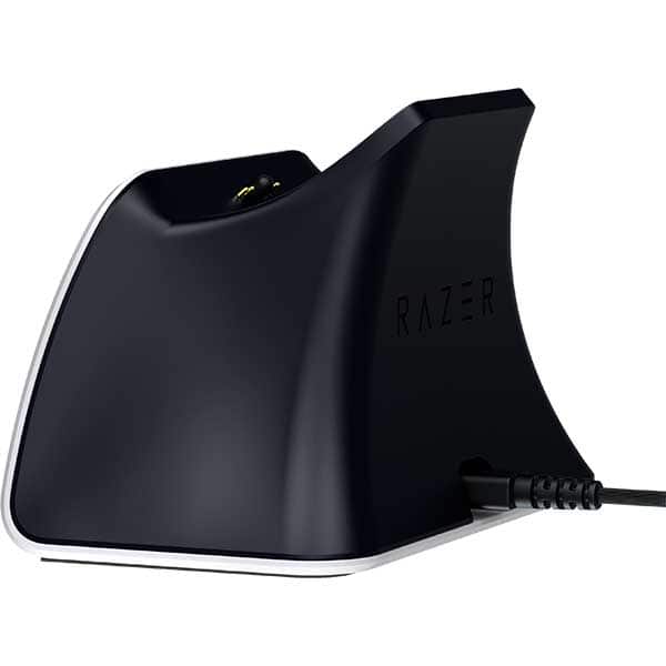 Incarcator RAZER Quick Charging Stand pentru controller DualSense PS5, White