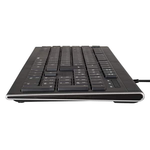 Kit tastatura si mouse cu fir HAMA Cortino, USB, Layout RO, negru