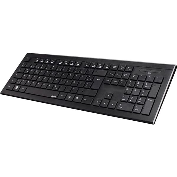 Tastatura Wireless HAMA Cortino R9134959, USB, negru