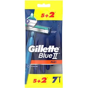 Aparat de ras de unica folosinta GILLETTE Blue 2 Plus, 7 bucati