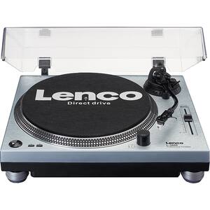 Pick-up LENCO  L-3809ME, RCA, USB, argintiu