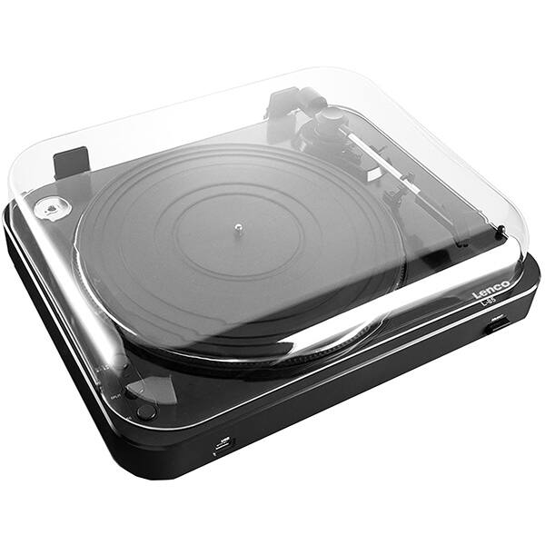 Pick-up LENCO L-85BK, RCA, USB, negru