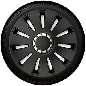 Set capace roata PETEX Silverstone Pro Black, 14"