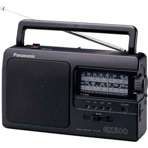 Radio portabil PANASONIC RF-3500E9-K, FM, negru