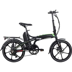 Bicicleta asistata electric pliabila RKS MX7, 20 inch, negru