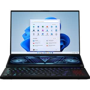 Laptop Gaming ASUS ROG Zephyrus Duo 16 GX650RW-LS103W, AMD Ryzen 9 6900HX pana la 4.9GHz, 16" WUXGA, 32GB, SSD 1TB, NVIDIA GeForce RTX 3070 Ti 8GB, Windows 11 Home, negru