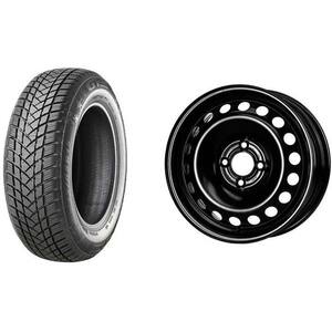 Roata completa Dacia Lodgy/Dokker - Janta otel ALCAR 7775 6x15 + anvelopa Iarna GT Radial WinterPro2 185/65R15 88T