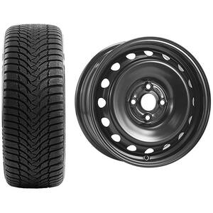 Roata completa Hyundai i20 - Janta otel ALCAR 5015 6x15 + anvelopa Iarna Kumho WP51 WinterCraft 185/65 R15 88T + Senzor presiune ALCAR