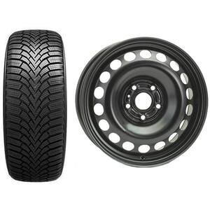 Roata completa VW Passat 3C/Scirocco/EOS - Janta otel ALCAR 8425 6.5x16 + anvelopa Iarna Sailun IceBlazer Alpine+ 205/55R16 91H