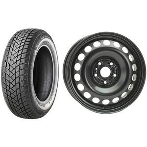 Roata completa VW Passat 3C/Scirocco/EOS - Janta otel ALCAR 8425 6.5x16 + anvelopa Iarna GT Radial WinterPro2 205/55R16 91H