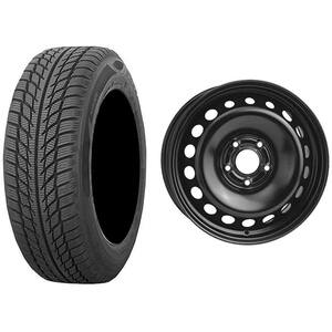 Roata completa Renault Megane RFB - Janta otel ALCAR 7005 6.5x16 + anvelopa Iarna Westlake SW608 205/55R16 91H + Senzor presiune ALCAR