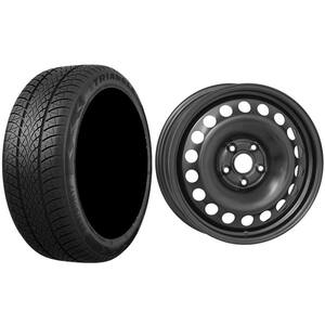 Roata completa VW Tiguan, Audi Q3, Seat Tarraco, Skoda Kodiaq - Janta otel ALCAR 9021 6.5x17 + anvelopa Iarna Triangle TW401 215/65R17 99V