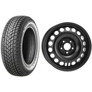 Roata completa Astra J 5x115 - Janta otel ALCAR 9327 6.5x16 + anvelopa Iarna GT Radial WinterPro2 205/55R16 91H + Senzor presiune ALCAR