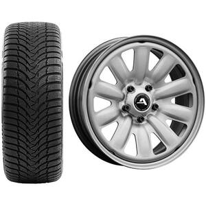 Roata completa VW T-Roc, Audi Q2 - Janta otel ALCAR 130301 6x16 + anvelopa Iarna Kumho WP51 205/60R16 92H