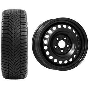 Roata completa Kia Xceed - Janta otel ALCAR 6596 6.5x16 + anvelopa Iarna Kumho WP51 205/60R16 92H + Senzor presiune ALCAR