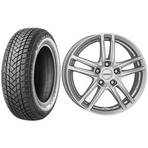 Roata completa Hyundai i20 - Janta aliaj Dezent TZ 5x15 + anvelopa iarna GT Radial WinterPRO2 185/65R15 88T  + Senzor presiune ALCAR 