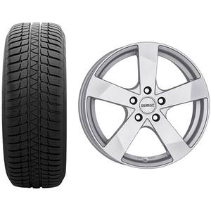 Roata completa Dacia Duster - Janta aliaj Dezent TD 6.5x16 + anvelopa iarna Sumitomo WT200 215/65R16 98H 