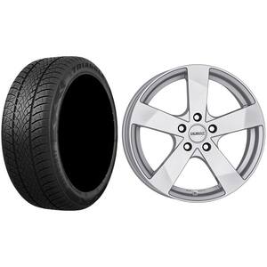 Roata completa Mazda 3 - Janta aliaj Dezent TD 6.5x16 + anvelopa iarna Triangle TW401 205/60R16 96H + Senzor presiune ALCAR 