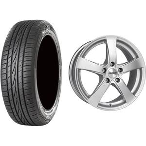 Roata completa VW Up!, Skoda Citigo, Seat Mii - Janta aliaj Dezent RE 4x100, 14 inch + Anvelopa vara Sumitomo BC100 175/65R14 82T