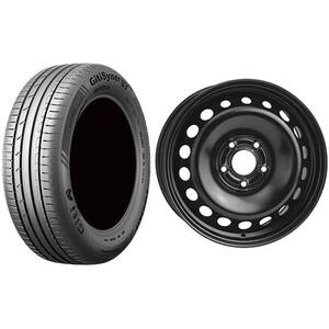 Roata completa Renault Megane RFB - Janta otel ALCAR 7005, 5x114.3, 16 inch + Anvelopa vara Giti GitiSynergy H2 205/55R16 91V + Senzor presiune ALCAR 