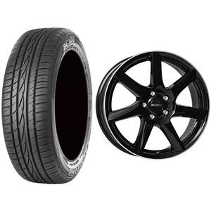 Roata completa Dacia Logan II/MCV/Sandero II/Dokker/Lodgy - Janta aliaj Dezent TW dark 4x100, 15 inch + Anvelopa vara Sumitomo BC100 185/65R15 88T
