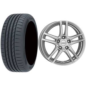 Roata completa Renault Clio R - Janta aliaj Dezent TZ 4x100, 16 inch + Anvelopa vara Westlake Z107 195/55R16 87V + Senzor presiune ALCAR 