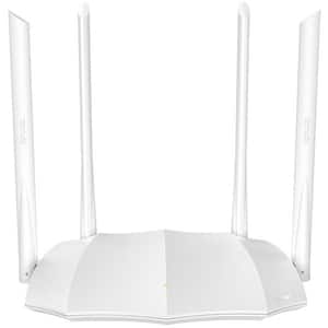 Router Wireless TENDA AC5V3 AC1200, Dual-Band 300 + 867 Mbps, alb