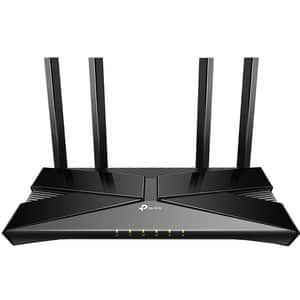 Router Wireless Gigabit TP-LINK Archer AX23 AX1800, Wi-Fi 6, Dual-Band 574 + 1201 Mbps, negru
