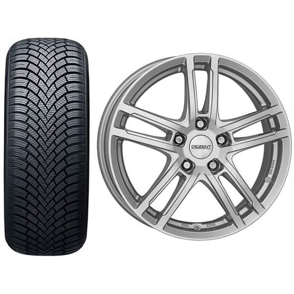 Roata completa Skoda Kamiq, VW T-Cross - Janta aliaj Dezent TZ 6.5x16 + anvelopa iarna Nexen Winguard SnowG3 WH21 205/60R16 92H
