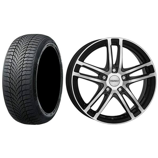 Roata completa Honda Civic  - Janta aliaj Dezent TZ Dark 7x17  + anvelopa iarna Nexen Winguard Sport 2 215/50R17 95V 
