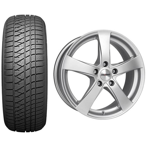 Roata completa Mercedes GLC/GLC Coupe - Janta aliaj Dezent RE 8x18 + anvelopa iarna Kumho WS71 235/60R18 107H + Senzor presiune ALCAR 