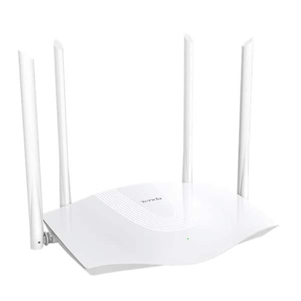 Router Wireless Gigabit TENDA AX1800 TX3, Dual-Band 574 + 1201 Mbps, alb
