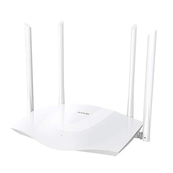 Router Wireless Gigabit TENDA AX1800 TX3, Dual-Band 574 + 1201 Mbps, alb